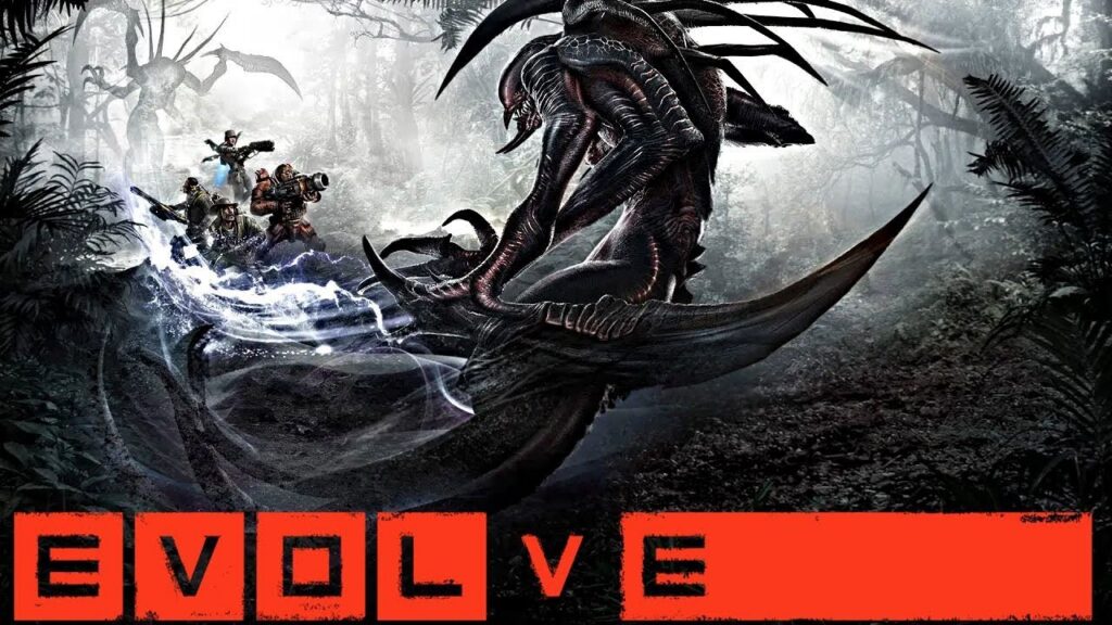 Evolve : Une partie coopérative entre chasseurs et monstre alien