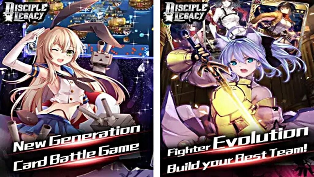 Disciple Legacy : un jeu mobile pour les fans de manga et d'otaku