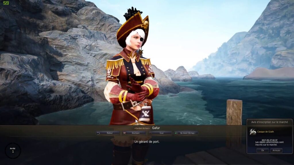 Black Desert Online Go Pirate : une aventure pirate en monde ouvert