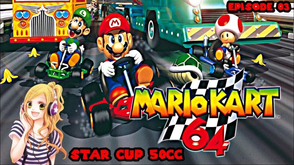 Mario Kart 64 : Star Cup - 50CC en action