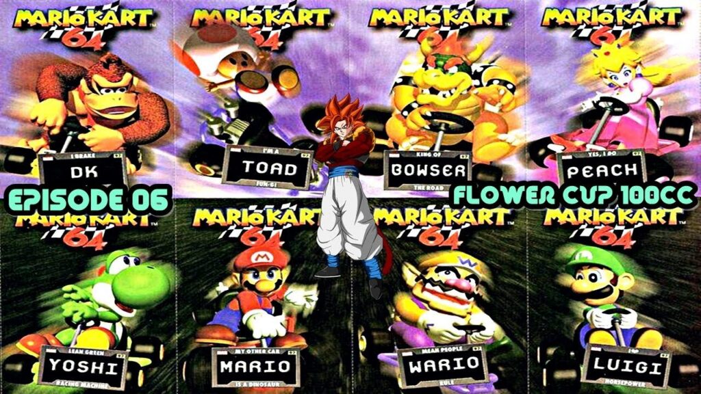 Mario Kart 64 : Flower Cup 100CC en action