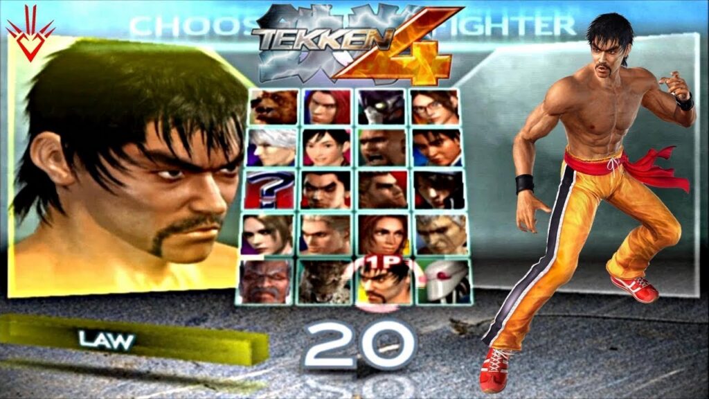 Tekken 4 : Épisode 02 - Histoire de Law