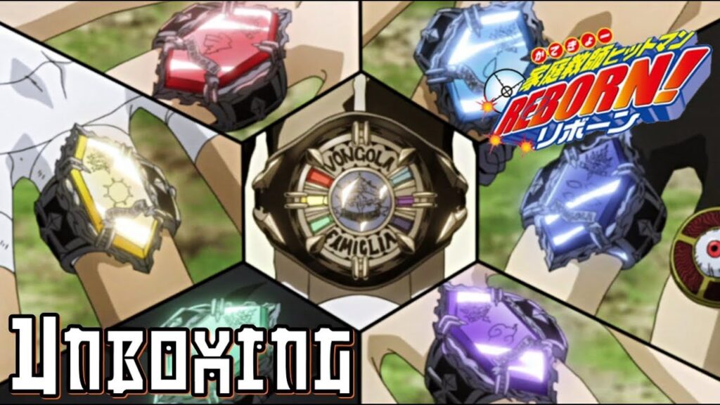 Anneaux Vongola - Découverte des puissants artefacts de Katekyo Hitman Reborn
