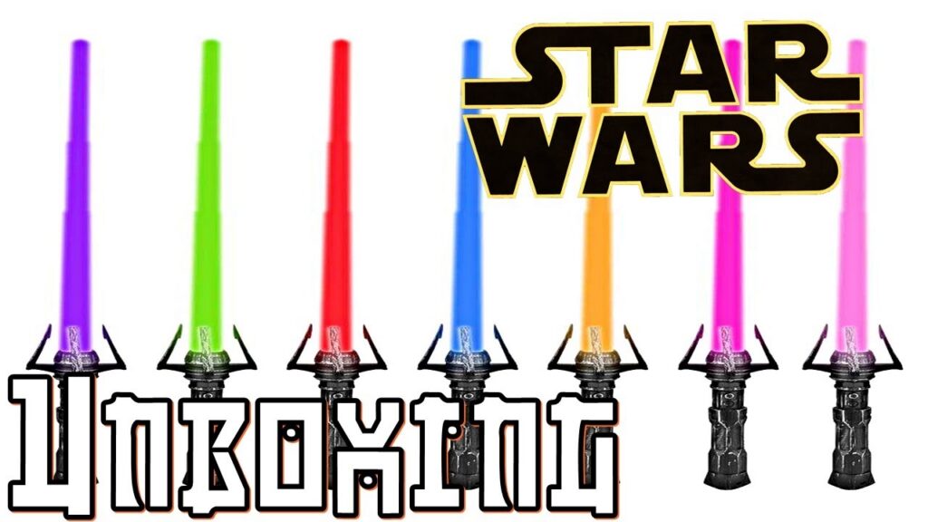 Wish : Star Wars - Sabre Laser, unboxing et gameplay