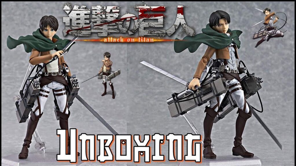 Wish Figurine Articulée - Livaï Ackerman et Eren Jäger - GameOverCodex