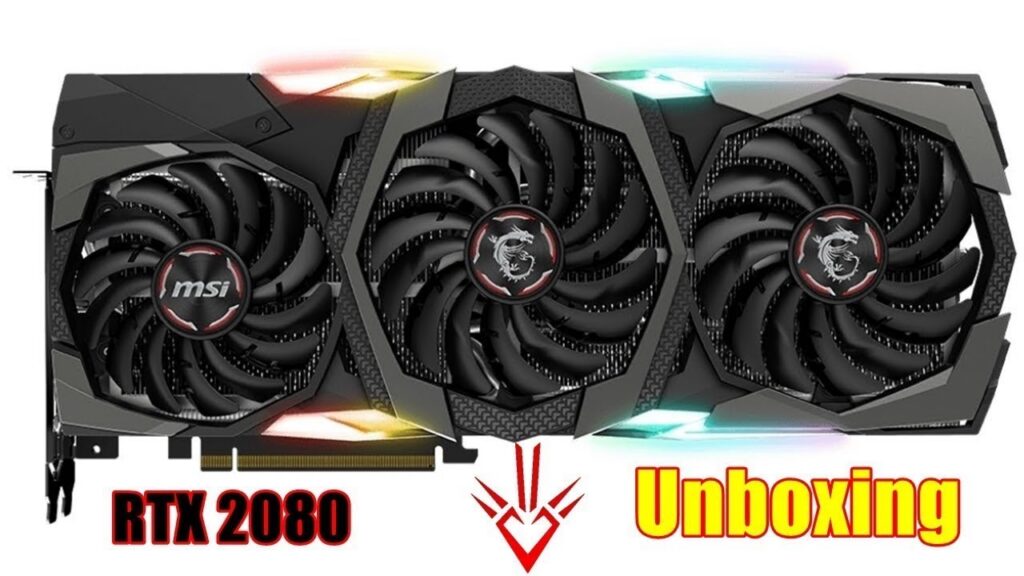 MSI RTX 2080 Gaming X Trio : Une carte graphique puissante et silencieuse