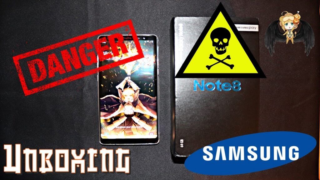 Unboxing Samsung Galaxy Note 8 : une phablette haut de gamme en difficulté