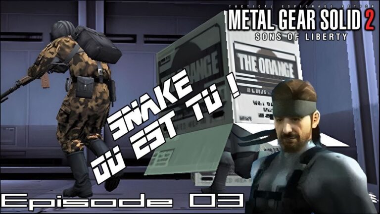 Metal Gear Solid 2 : Snake Ou Est Tu ? – Gameplay et Résumé