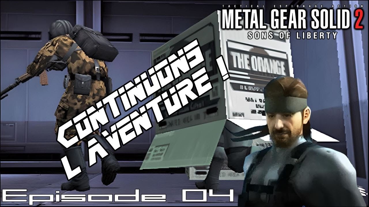 Metal Gear Solid 2 : Une aventure profonde et philosophique