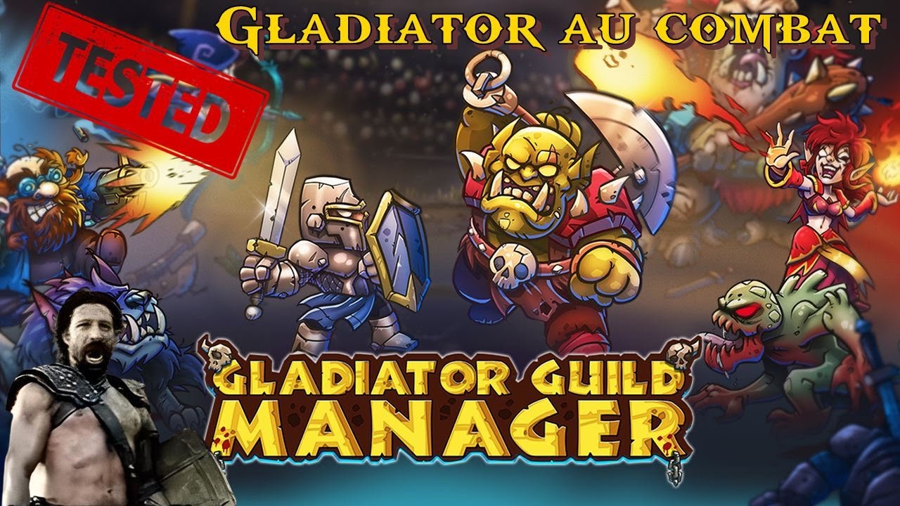 Gladiator Guild Manager : Gestion de tournois de gladiateurs