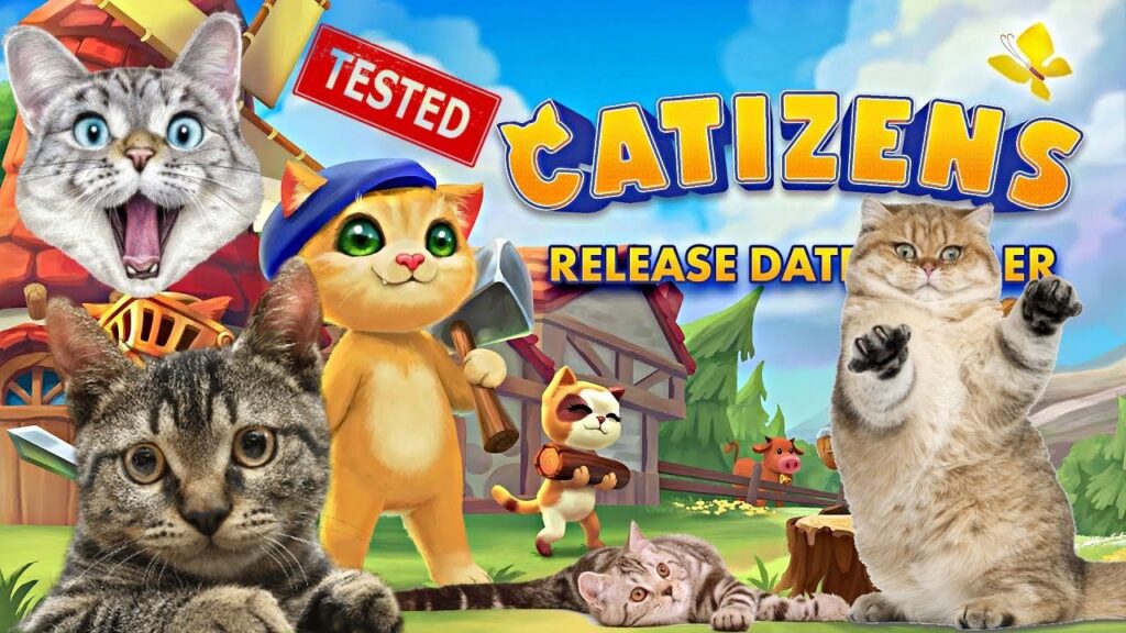 Catizens : Construisez un village de chats et cultivez leur bonheur