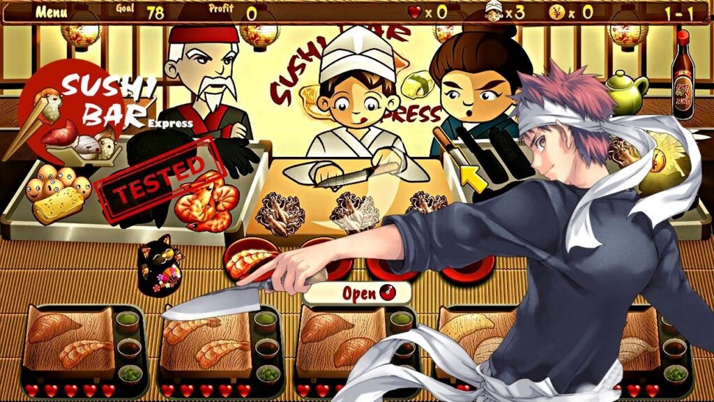 Sushi Bar Express : un jeu de simulation culinaire détaillé