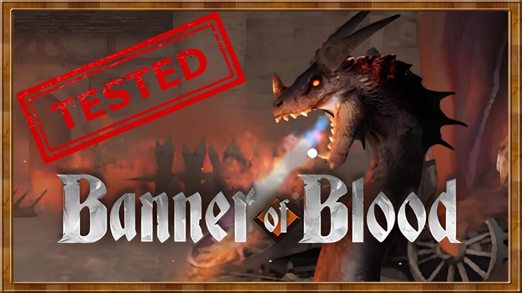 Banner of Blood : Test et Découverte du jeu médiéval-fantastique