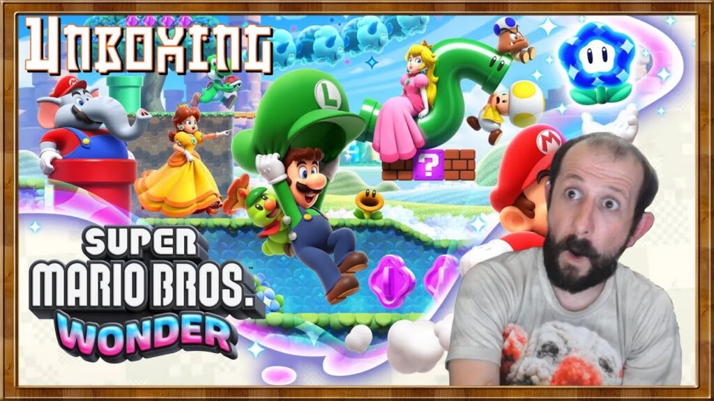 Super Mario Bros Wonder : Unboxing et gameplay