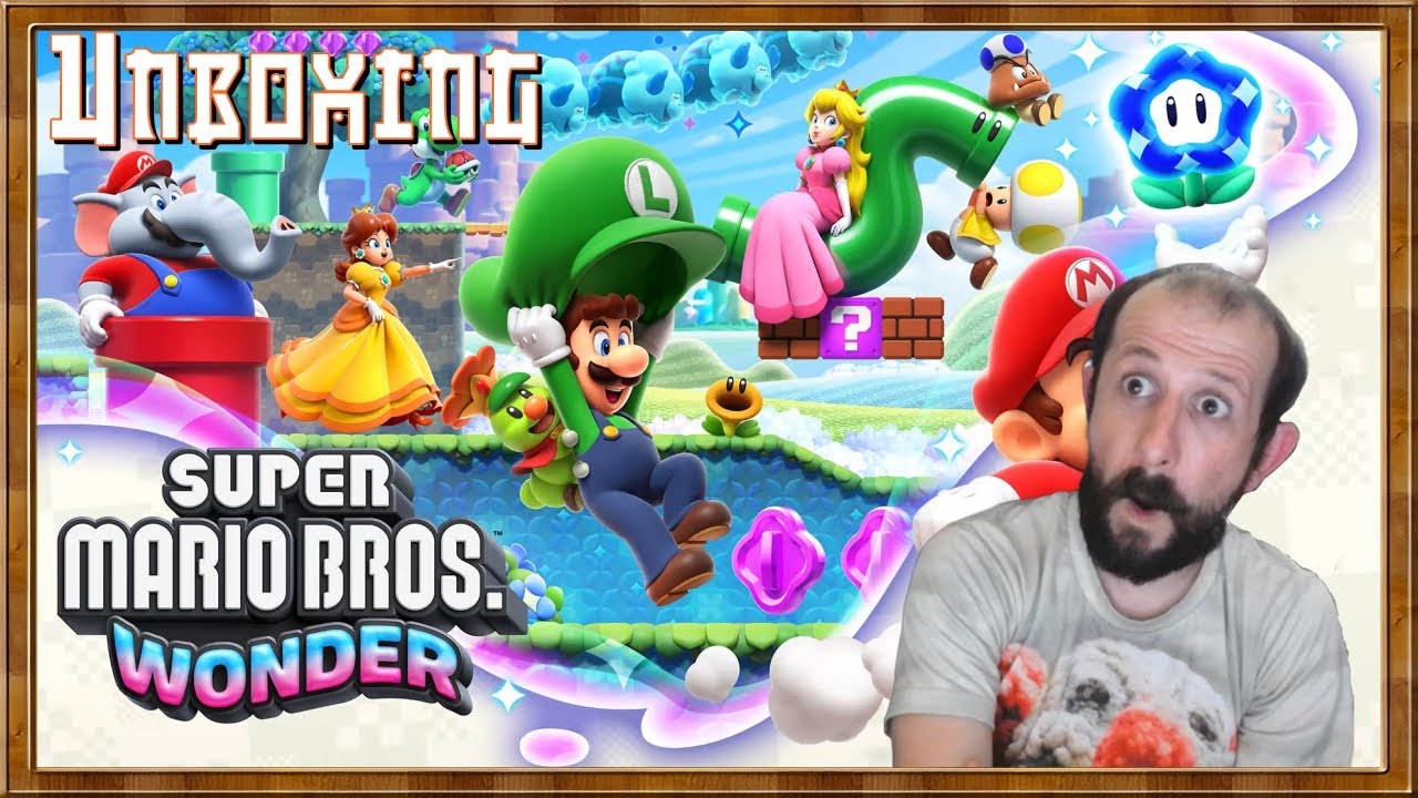 Super Mario Bros Wonder : Unboxing et gameplay