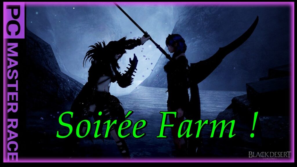 Valk 684 GS : Une soirée farm dans Black Desert Online