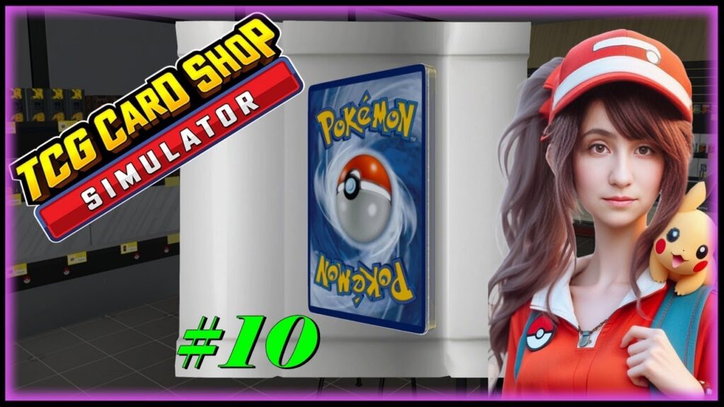 TCG Cart Shop Simulator : Gérer un magasin de cartes et collectionner des Pokémon
