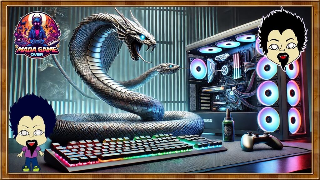 Iron Snake intro 01 🎵 Mada Game Over Grooves