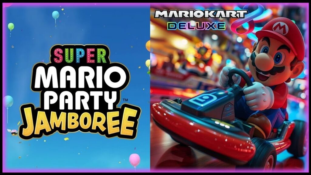 Super Mario Party Jamboree et Mario Kart 8 Deluxe : deux jeux de plateau et de course