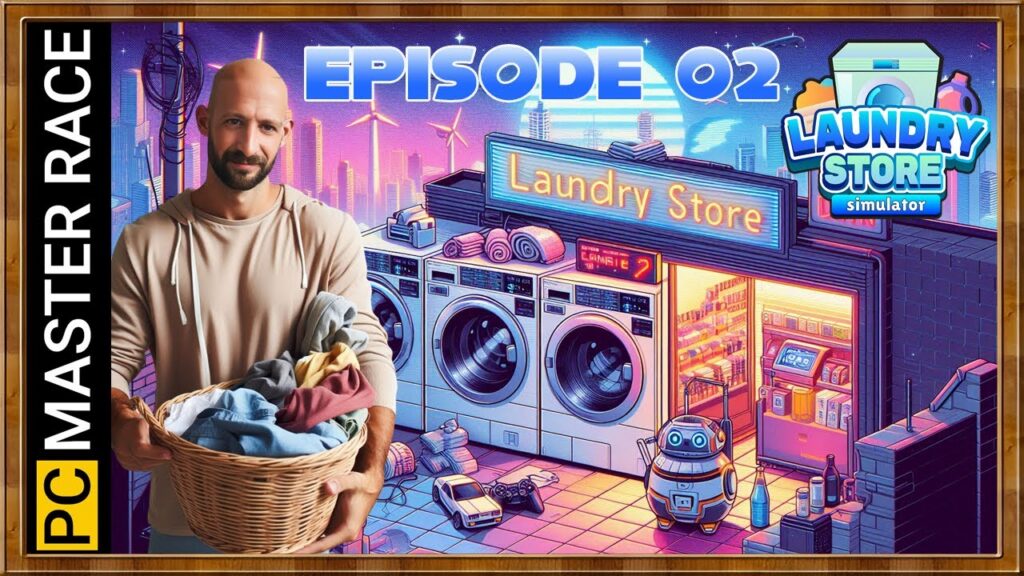 Laundry Store Simulator : Simulateur de laverie en construction
