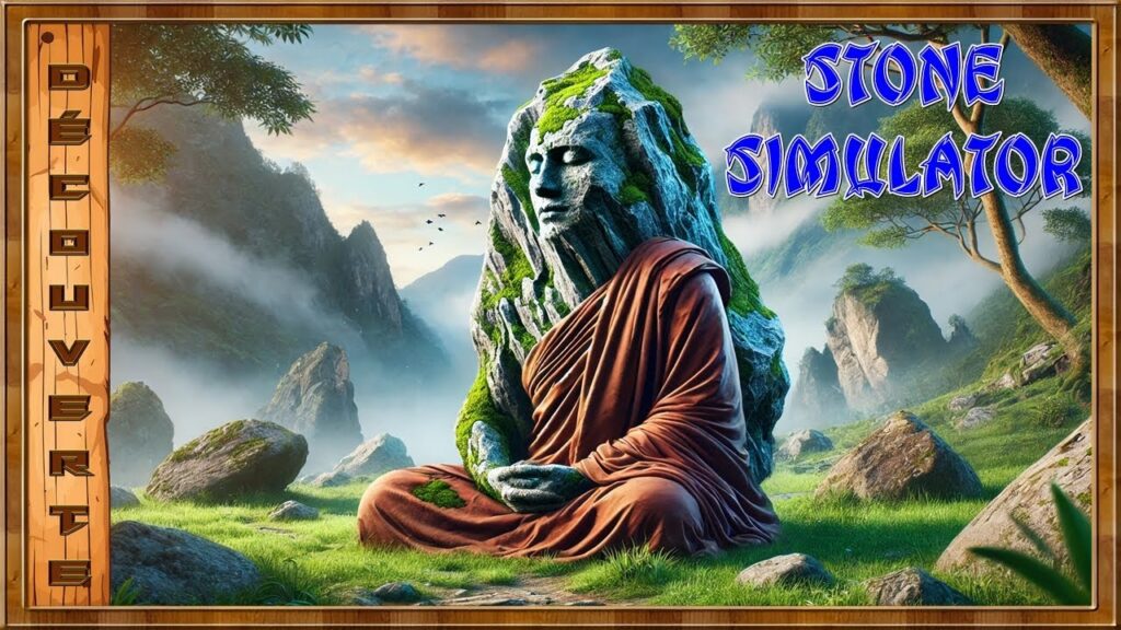 Stone Simulator : un jeu méditatif pour se détendre en observant un monde en constante évolution