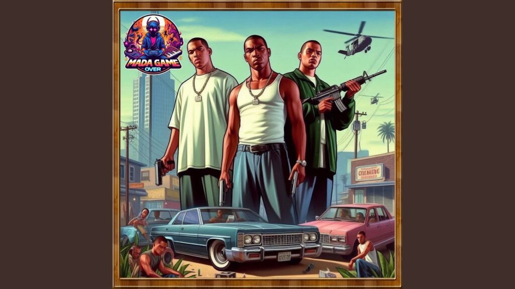 Les Rues Brûlantes Los Santos - Mada Game Over Grooves & Raphael Gros