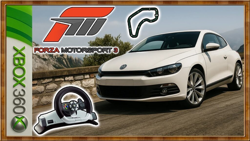 Forza Motorsport 3 : Volkswagen Scirocco GT au circuit d'Espagne