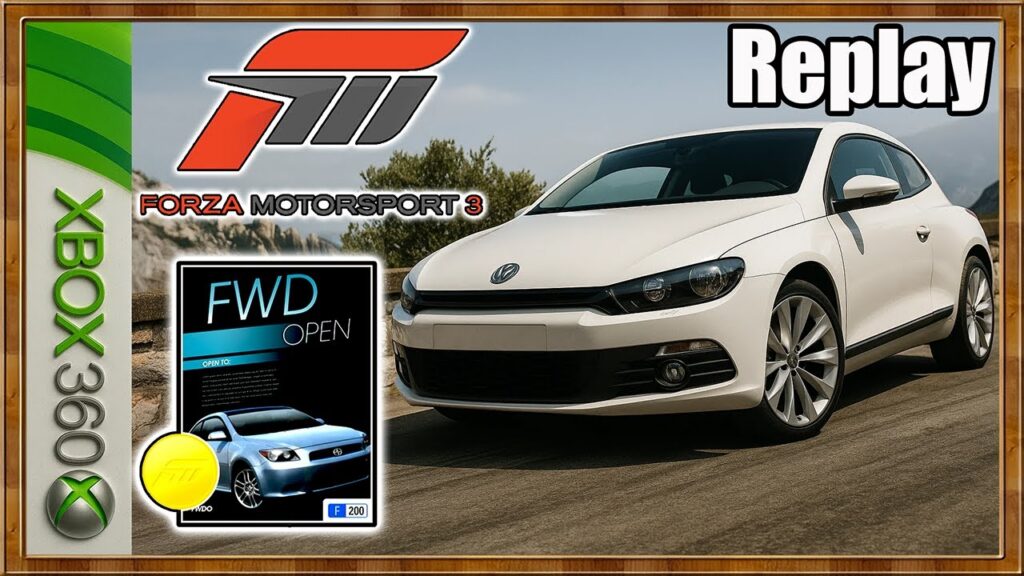 Forza Motorsport 3 : Volkswagen Scirocco GT en FWD Open