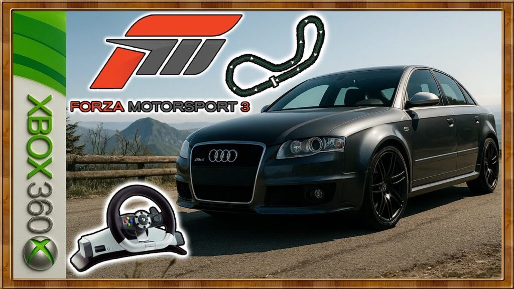 Forza Motorsport 3 : Audi RS4 sur Maple Valley Raceway