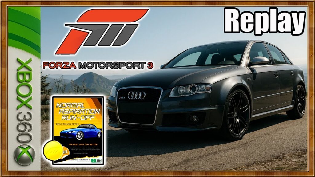 Forza Motorsport 3 : Audi RS4 en simulation de course