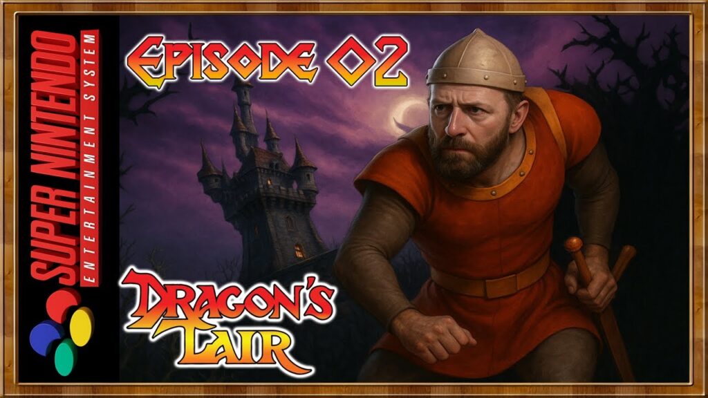 Dragon’s Lair SNES : Un parcours infernal pour sauver la princesse