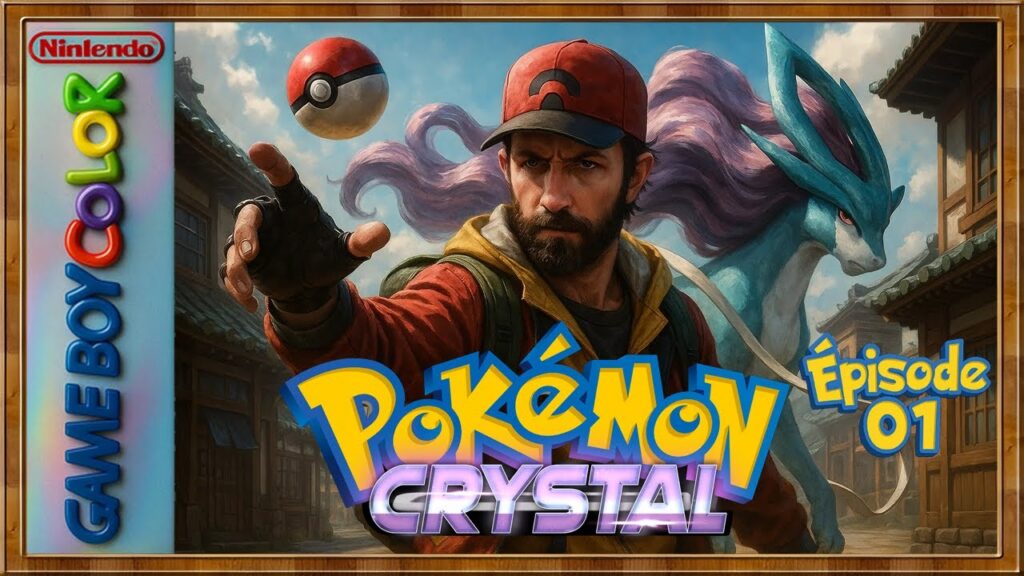 Pokémon Crystal : L'aventure de Johto sur Game Boy Color