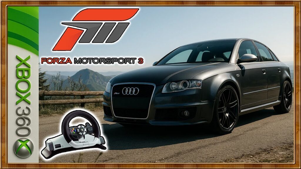 Forza Motorsport 3 : Test de l'Audi RS4 sur le Ladera Test Track