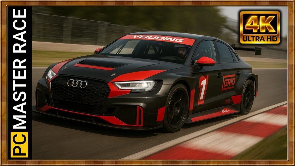 Grid : Audi RS3 LMS à Silverstone en mode Carrière