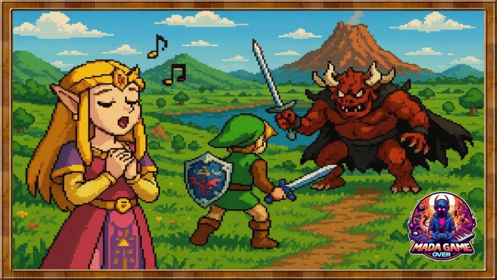 La Légende d’Hyrule 🎵 The Legend of Zelda 🎵 Mada Game Over Grooves