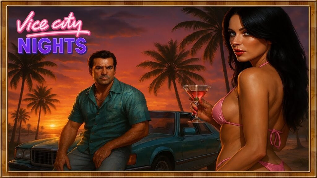 Vice City Nights 🎵 GTA Vice City 🎵 - GameOverCodex