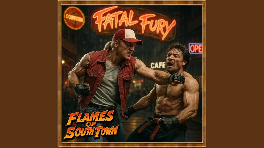 Flames of South Town - Mada Game Over Grooves & Raphael Gros