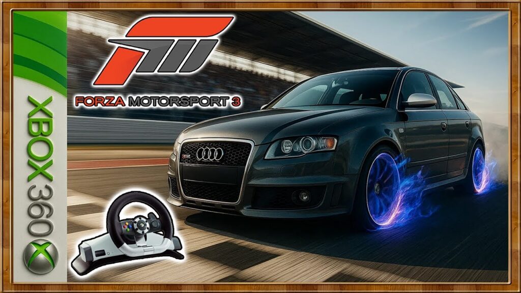 Forza Motorsport 3 : Test de l'Audi RS4 sur le circuit Ladera