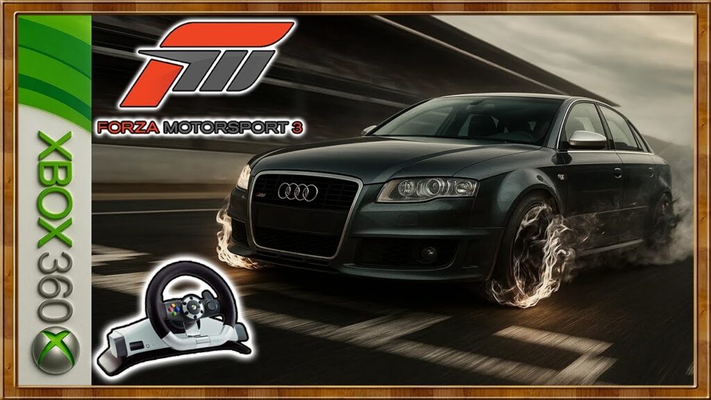 Forza Motorsport 3 : Audi RS4 sur le circuit de Montserrat