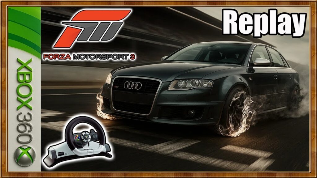 Forza Motorsport 3 : Audi RS4 sur le circuit de Montserrat