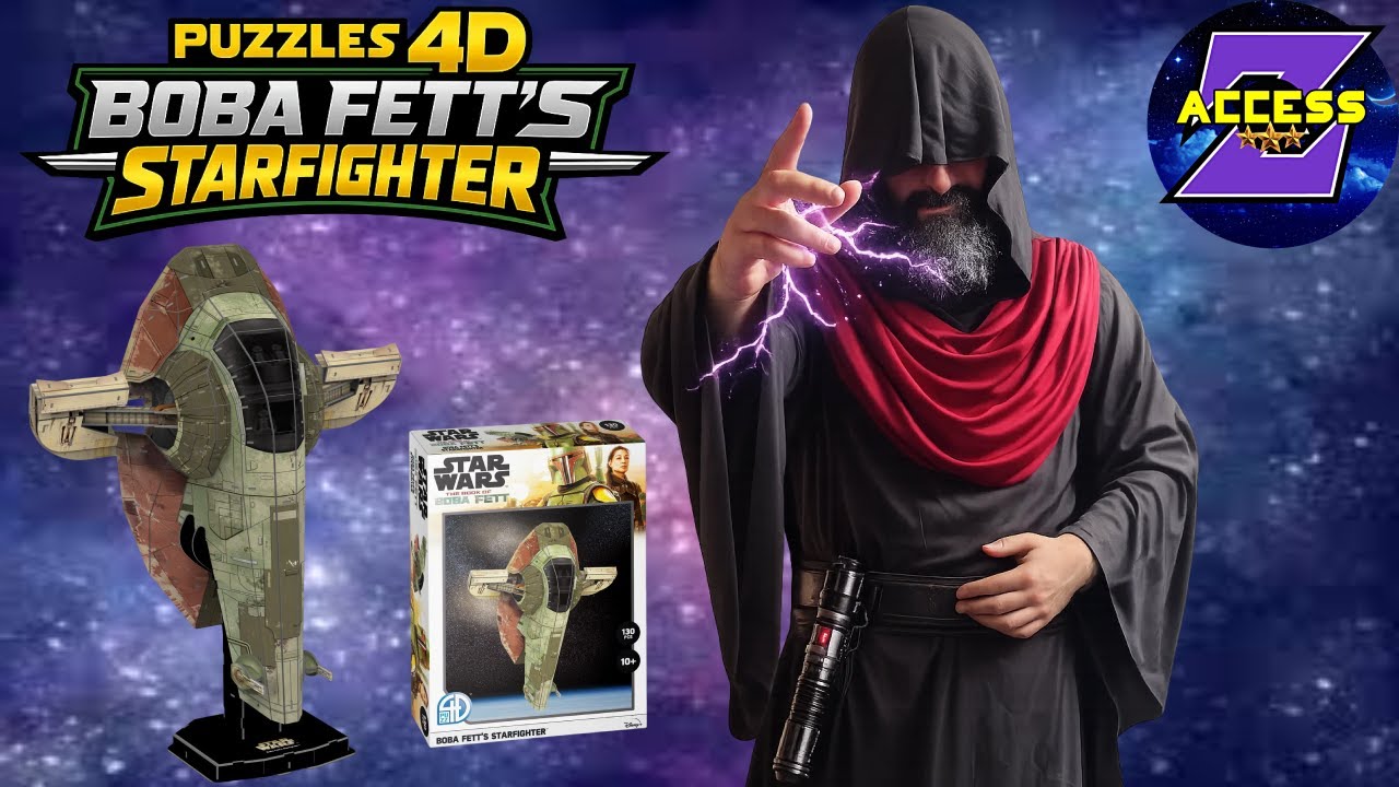 Star Wars Boba Fett&rsquo;s Starfighter (Slave One) : Puzzle 4D