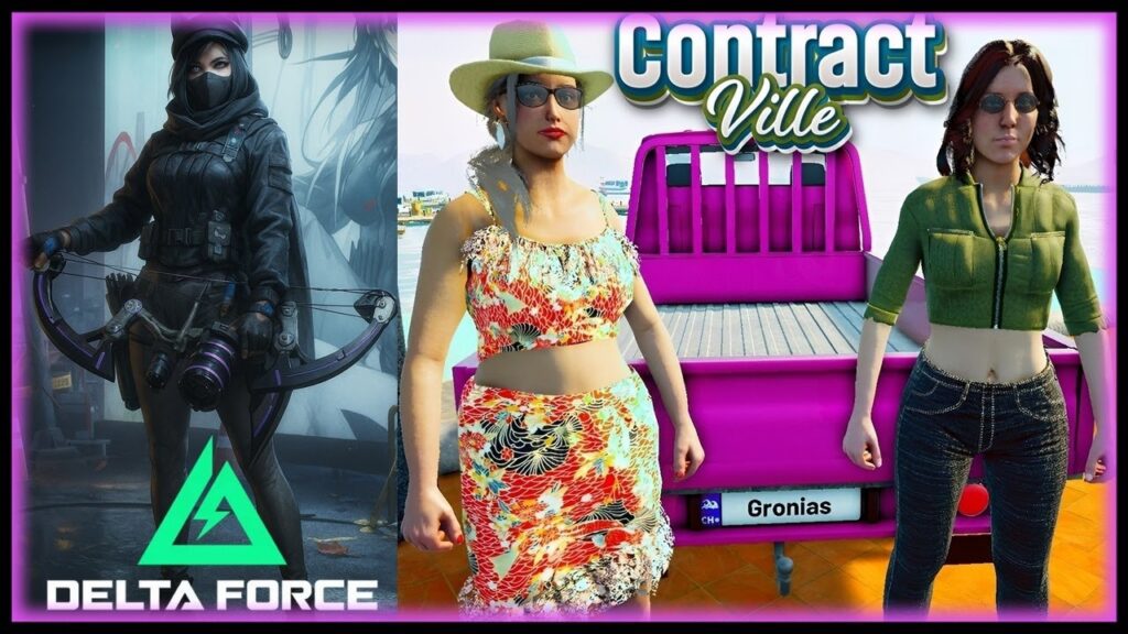 Delta Force et Contract Ville : deux jeux de tir et de construction en free-to-play