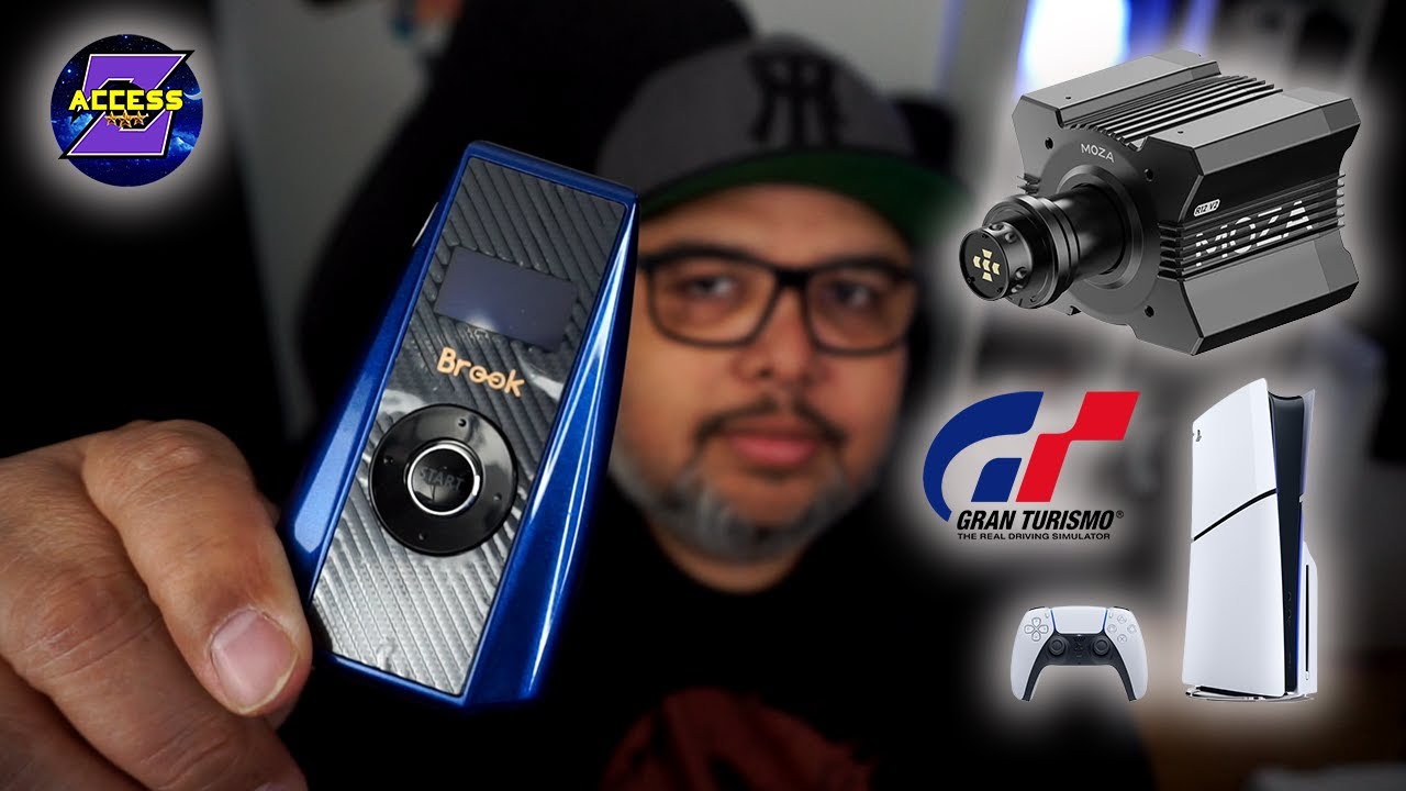 Brook Ras1ution 2 : Moza Racing et Comparaison PS5 vs GT7