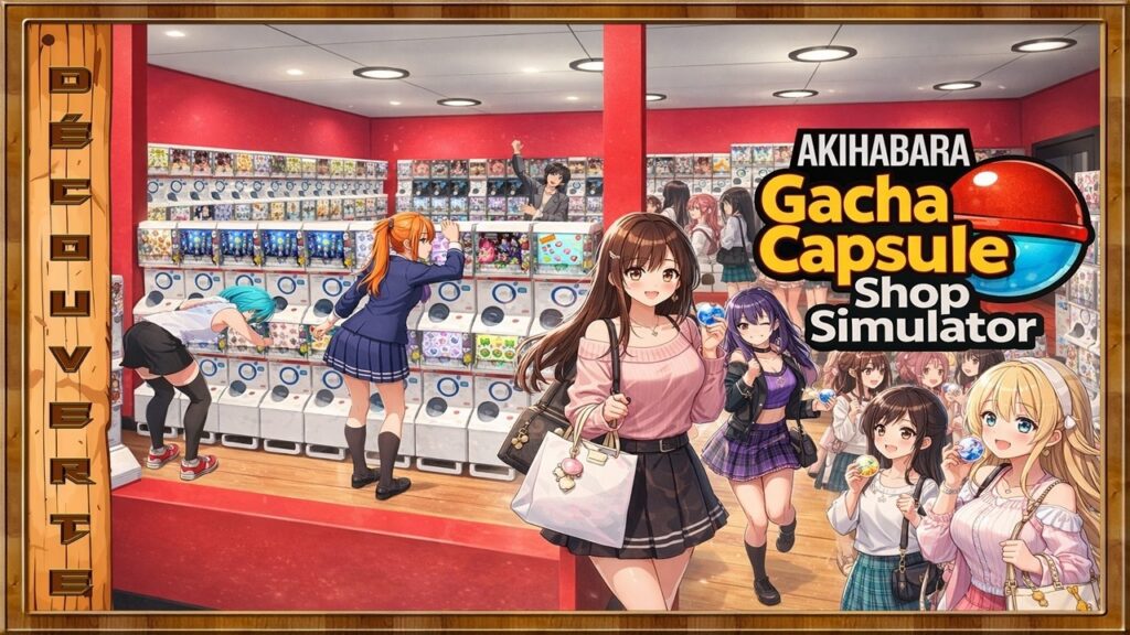 Gacha Capsule Shop Simulator - Test et Découverte