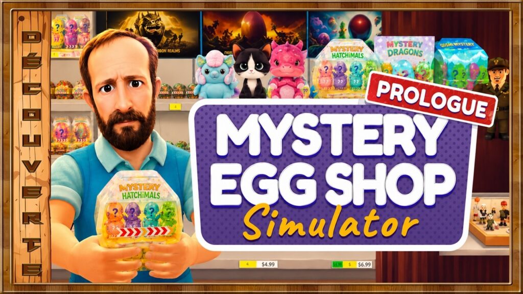 Mystery Egg Shop Simulator Prologue : Découvrez la gestion de votre boutique d'œufs mystères