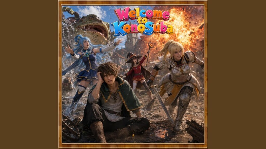 Welcome to KonoSuba - Mada Game Over Grooves & Raphael Gros