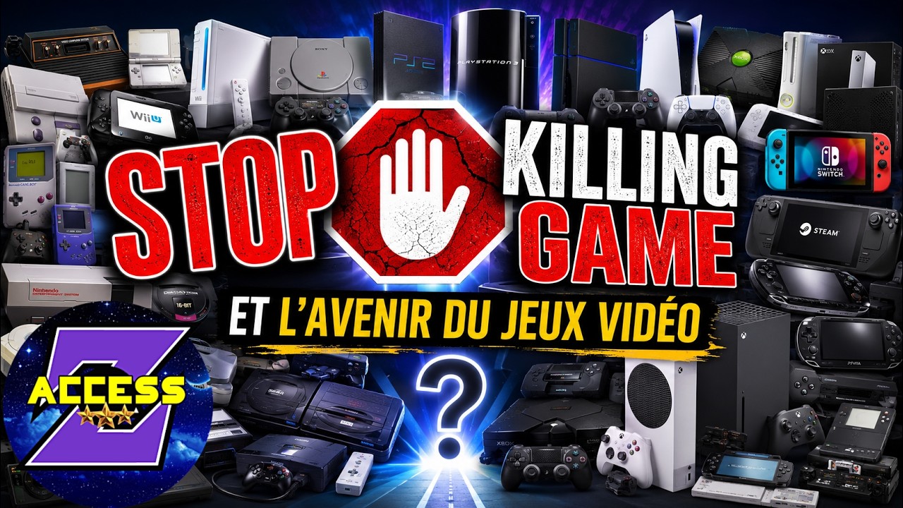 Initiative Stop Killing Game et l&rsquo;avenir des jeux vidéo