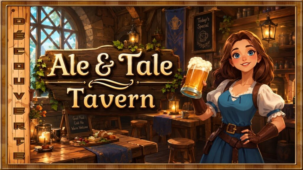 Ale & Tale Tavern : Un simulateur de gestion de taverne dans un monde ouvert