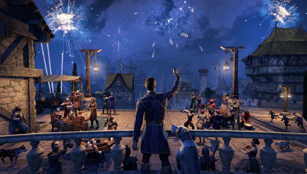 The Elder Scrolls Online : fêtez les 40 ans de Bethesda avec un cadeau et une promotion