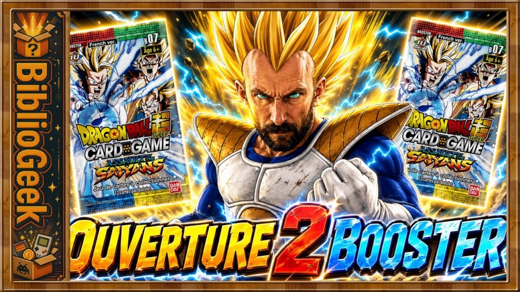 Ouverture de boosters Dragon Ball Super : Assault of the Saiyans